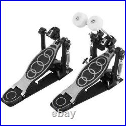 Double Bass Drum Pedal Twin Kick Drum Pedal Dual Chain Percussion