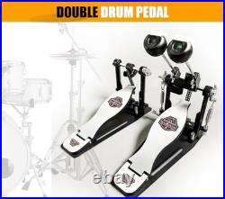 Double Bass Drum Pedal with Adjustable Beater Double bass drum pedal