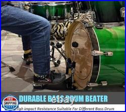 Double Bass Drum Pedal with Adjustable Beater Head, Double Bass Pedal, Double C Double Bass Drum Pedal with Adjustable Beater Head, Double Bass Pedal, Double C