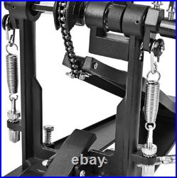 Double Bass Drum Pedals Double Drum Pedal for Drum Set Kit and Electronic Double Bass Drum Pedals Double Drum Pedal for Drum Set Kit and Electronic