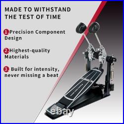 Double Bass Drum Pedals, Len and widen Bass drum pedal, Double Chain Drum Ste