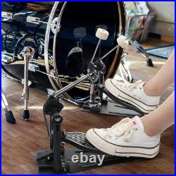 Double Bass Drum Pedals with Double Chain Hammer for Drum Set Electronic Drums