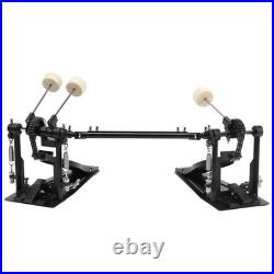 Double Bass Drum Pedals with Double Chain Hammer for Drum Set Electronic Drums