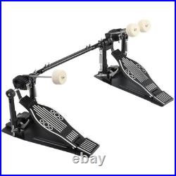 Double Bass Drum Pedals with Double Chain Hammer for Drum Set Electronic Drums