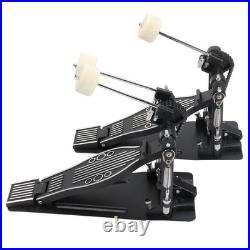 Double Bass Drum Pedals with Double Chain Hammer for Drum Set Electronic Drums