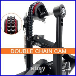 Double Bass Pedal, Double Chain Double Bass Drum Pedals, Double Kick Drum Ped Double Bass Pedal, Double Chain Double Bass Drum Pedals, Double Kick Drum Ped