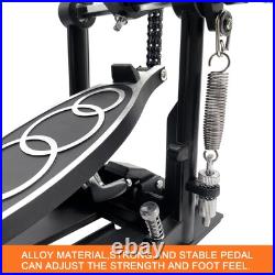 Double Bass Pedal, Double Chain Double Bass Drum Pedals, Double Kick Drum Ped Double Bass Pedal, Double Chain Double Bass Drum Pedals, Double Kick Drum Ped