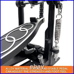 Double Bass Pedal, Double Chain Double Bass Drum Pedals, Double Kick Drum Pedal