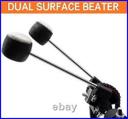 Double Bass Pedal, Double Chain Double Bass Drum Pedals, Double Kick Drum Pedal