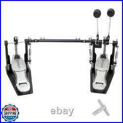 Double Bass drum Pedal, Double Bass Pedal with Adjustable Beater H