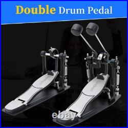 Double Bass drum Pedal, Double Bass Pedal with Adjustable Beater Head, Double C