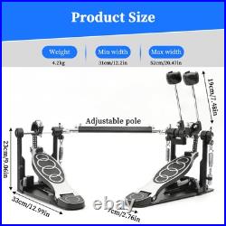 Double Bass drum Pedal, Double Bass Pedal with Adjustable Beater Head, Double C Double Bass drum Pedal, Double Bass Pedal with Adjustable Beater Head, Double C