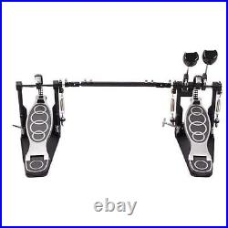 Double Kick Drum Pedal Double Bass Drum Pedal for Drummers Electronic Drums