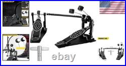 Double Pedal for Drum Sets and Electronic Drums