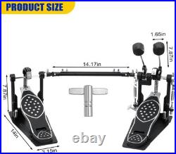Double Pedal for Drum Sets and Electronic Drums