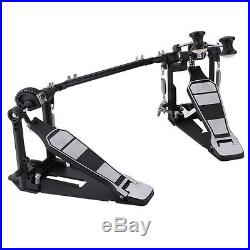 Drum Pedal Double Bass Pedal Foot kick Drum Set Percussion Single Chain Drive OY