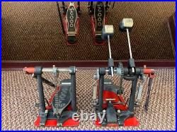Drum Workshop DW 5000 Double Bass Drum Pedals with Chains (CJL045725)