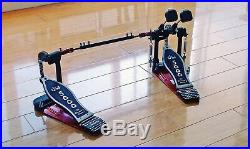 Drum Workshop DW 5000 double pedal with carrying case Preowned Mint condition