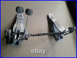 Dual Chain Drive Double Bass Pedal Very Smooth Action & Very Clean Setup