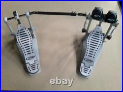 Dual Chain Drive Double Bass Pedal Very Smooth Action & Very Clean Setup