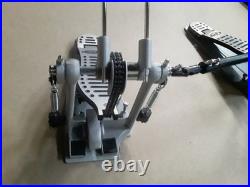 Dual Chain Drive Double Bass Pedal Very Smooth Action & Very Clean Setup