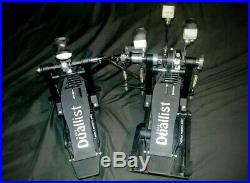 Duallist D3 Triple (quadruple) Drum Pedal Double Bass First Day Shipping 1-3days