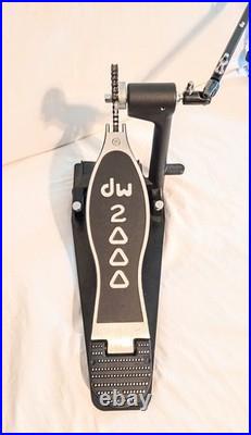 Dw 2000 Double Bass Drum Pedal Ships Free To C-usa