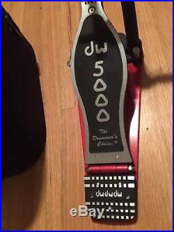 Dw 5000 Double Bass Drum Pedal played once