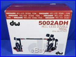 Dw 5002adh Heel-less Double Bass Drum Pedal With Pedal Bag