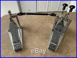 Dw machined direct drive double bass drum pedal