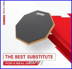 Folding Bass Pedal Practice Pad Rubber Rebound for Single Double Drums