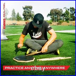 Folding Bass Pedal Practice Pad Rubber Rebound for Single Double Drums