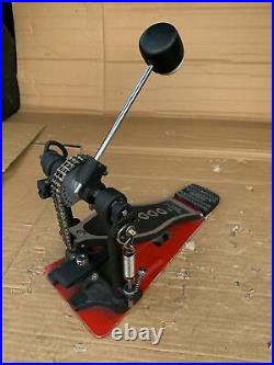 Free P&P. DW5000 Bass Drum Pedal w Base Plate. Half A Double Left Footed
