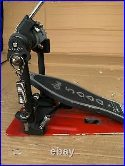 Free P&P. DW5000 Bass Drum Pedal w Base Plate. Half A Double Left Footed