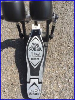 Free P&P. Tama Iron Cobra 600 Double Bass Drum Pedal. P84203
