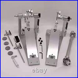Free Shipping Direct Drive Double Bass Drum Pedal Custom Logo and Signaturer
