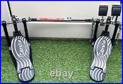 GIBRALTAR Velocity Double Drum Pedal with Quiet Strap Drive