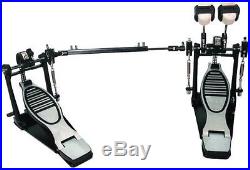 GP Percussion Pro Quality Double Drum Pedal DP778TN Drummer Equipment