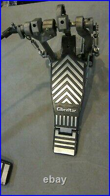 Gibraltar Dual Chain Double Bass Drum Pedal FREE SHIPPING