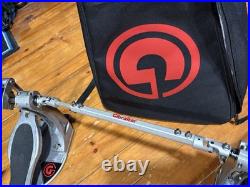 Gibraltar G Class Double Bass Drum Pedal with Bag 9711G-DB