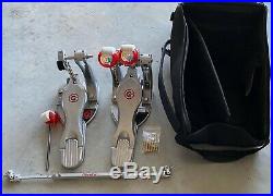 Gibraltar G Class Double Bass Drum Pedal with Bag 9711G-DB withextra beater