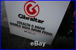 Gibraltar G Drive Stealth Double Bass Drum Pedal 9811SGD-DB