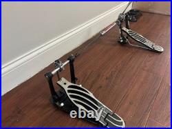 Gibraltar Kick Bass Drum Set Pedal Dual Chain Drive Double 6711db Gibraltar Kick Bass Drum Set Pedal Dual Chain Drive Double 6711db