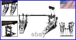 High-Performance Double Kick Pedal with Custom Tension & Non-Slip Features