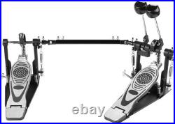 High-Performance Double Kick Pedal with Custom Tension & Non-Slip Features