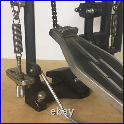 LEFTY Vintage 1980s Pearl Heavy Duty Double Bass Drum Dual Pedal Percussion Left