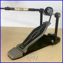 LEFTY Vintage 1980s Pearl Heavy Duty Double Bass Drum Dual Pedal Percussion Left