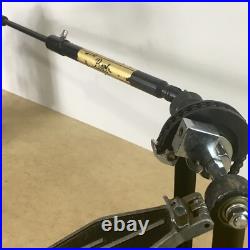 LEFTY Vintage 1980s Pearl Heavy Duty Double Bass Drum Dual Pedal Percussion Left