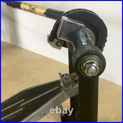 LEFTY Vintage 1980s Pearl Heavy Duty Double Bass Drum Dual Pedal Percussion Left