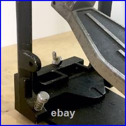 LEFTY Vintage 1980s Pearl Heavy Duty Double Bass Drum Dual Pedal Percussion Left